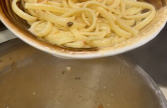 Linguine al pesce spatola cremose: il segreto del fumetto